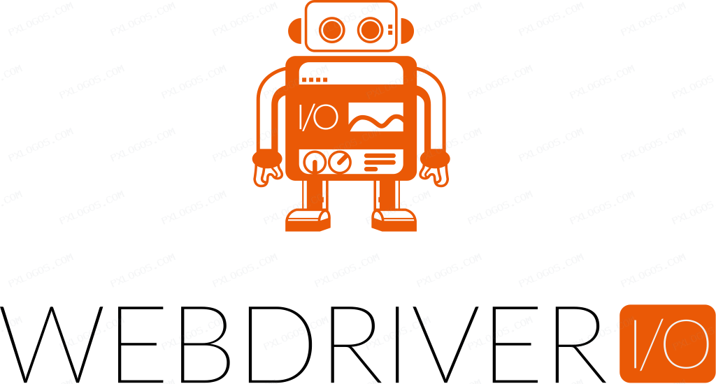 Webdriverio Wordmark Logo PNG with transparent background