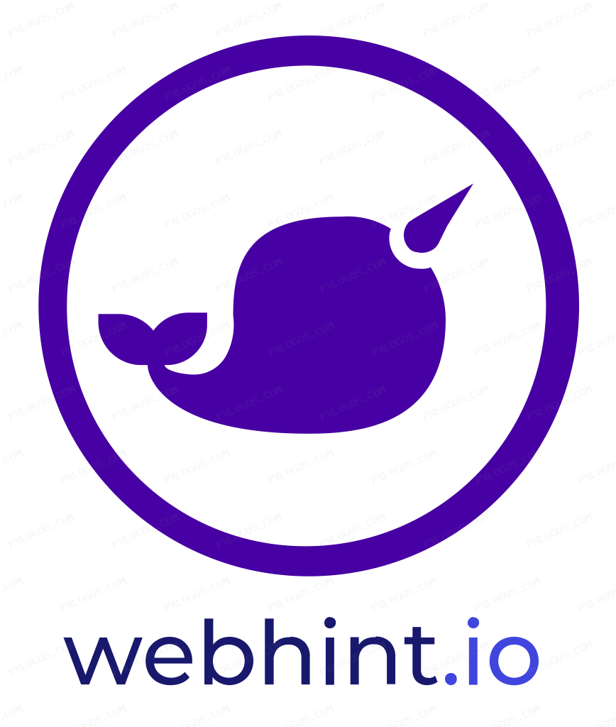 Webhint Wordmark Logo PNG with transparent background