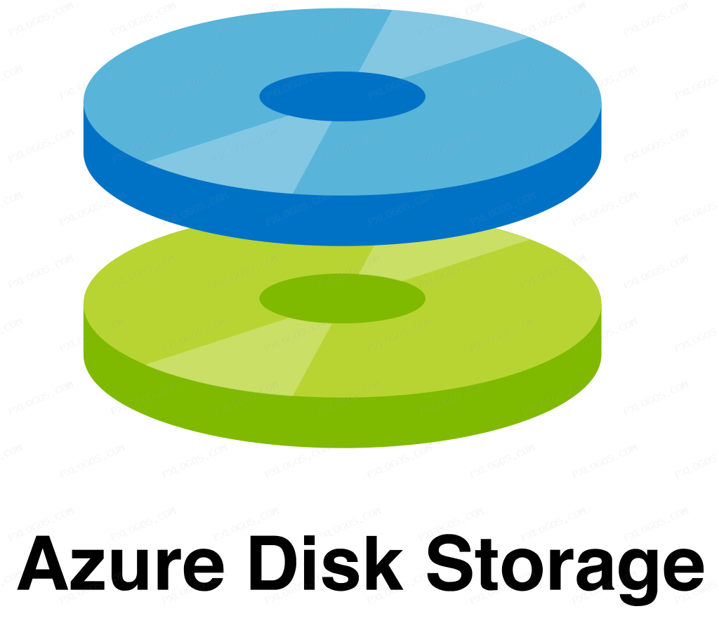 azure-disk-storage Logo PNG with transparent background
