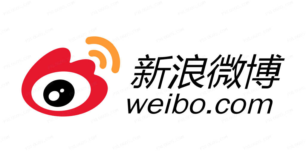 Weibo Wordmark Logo PNG with transparent background