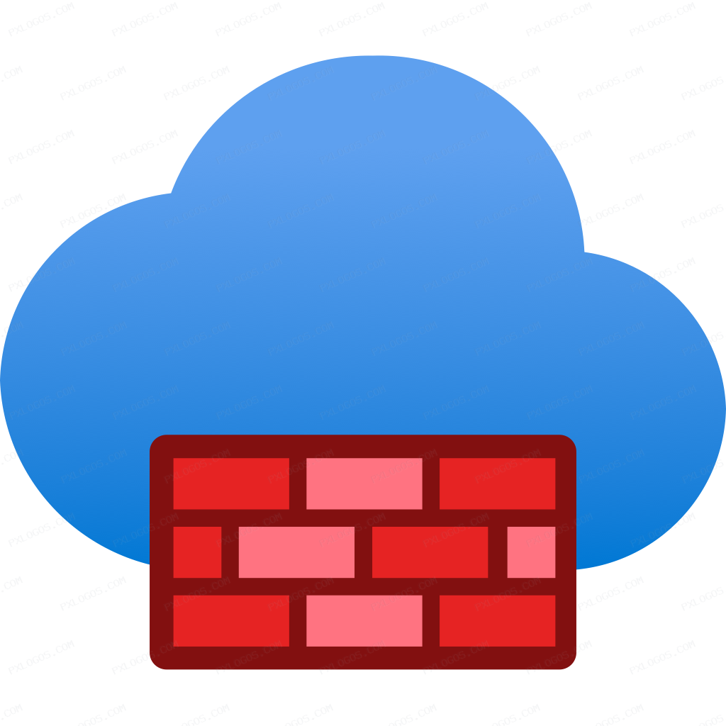 Azure Firewall Logo PNG with transparent background