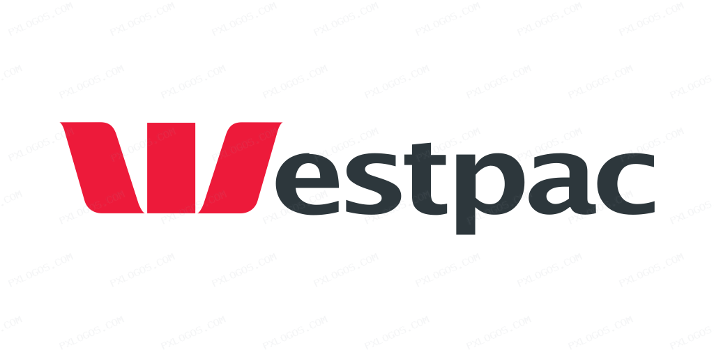 Westpaccomau Wordmark Logo PNG with transparent background