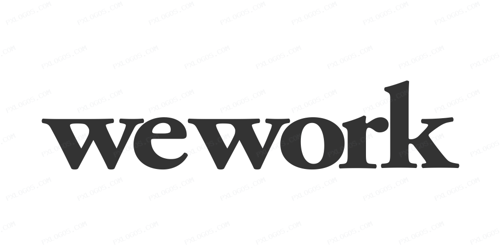 Wework Wordmark Logo PNG with transparent background