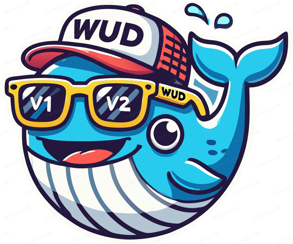Whats Up Docker Logo PNG with transparent background