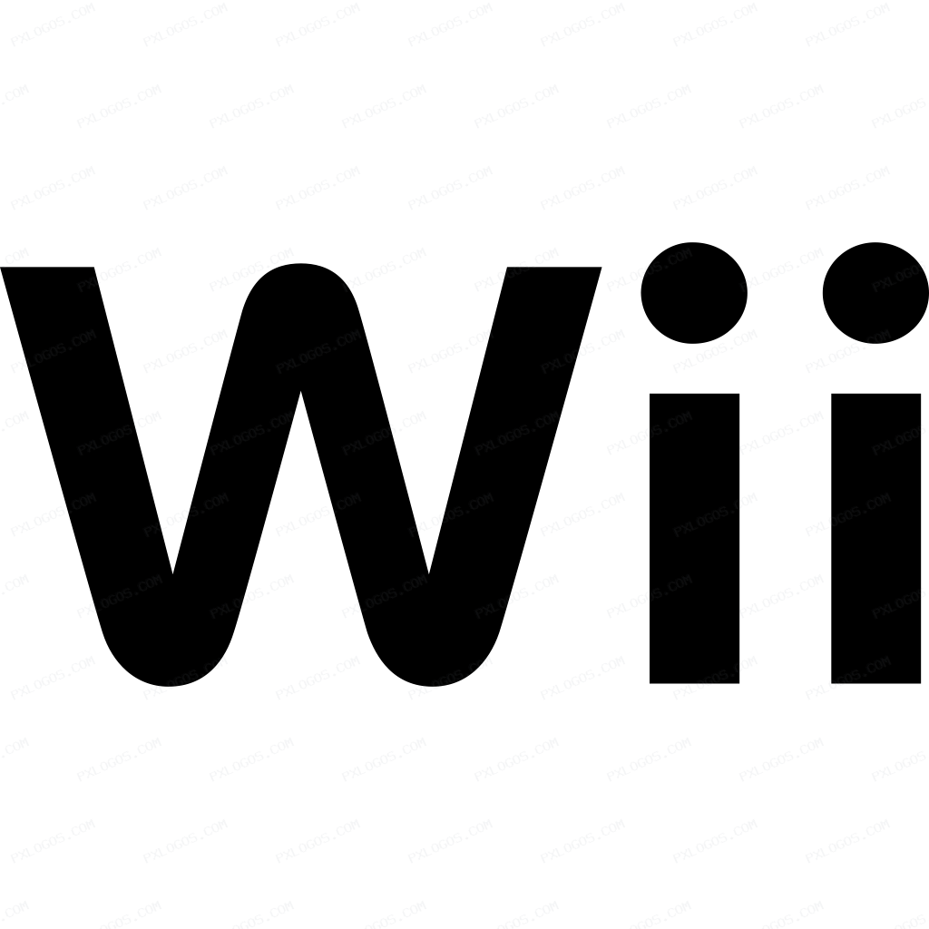 Wii Logo PNG with transparent background