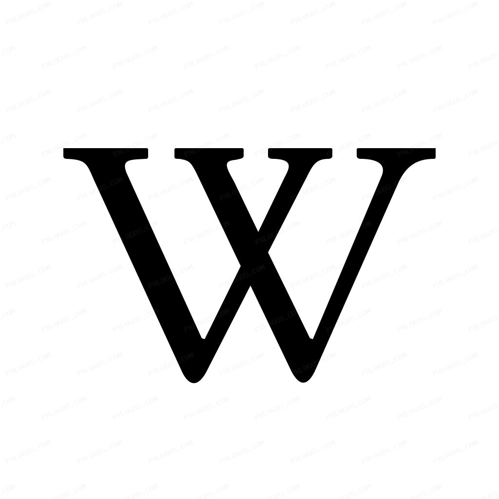Wikipedia Logo PNG with transparent background