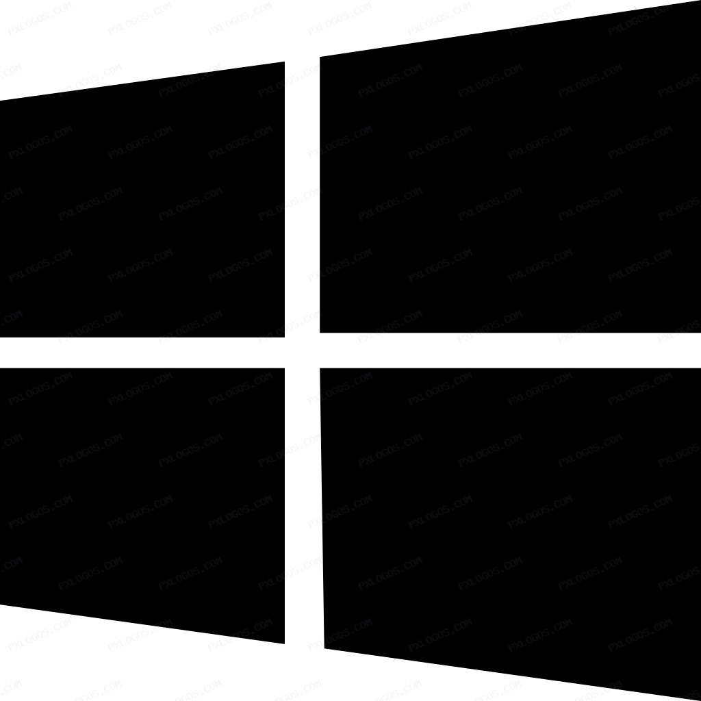 Windows Logo PNG with transparent background