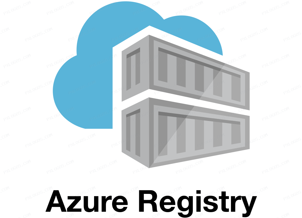 azure-registry Logo PNG with transparent background