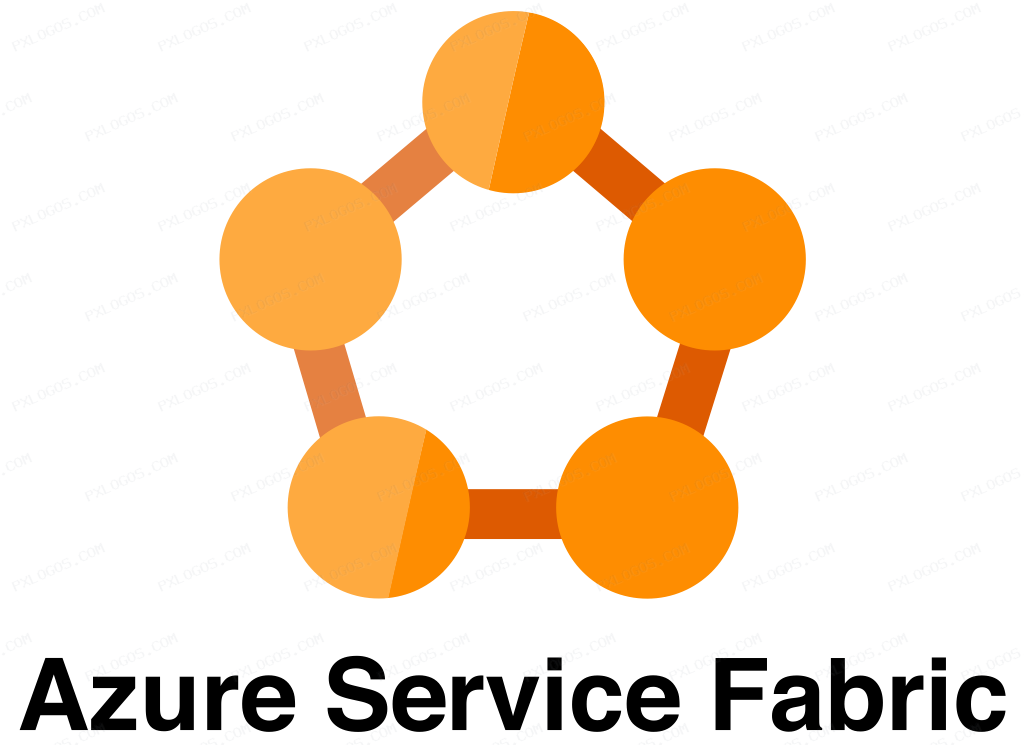 Azure Service Fabric Logo PNG with transparent background