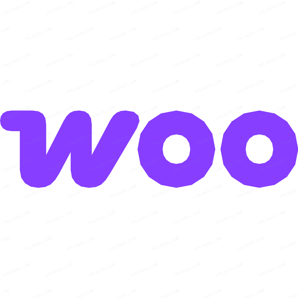 Woo Logo PNG with transparent background