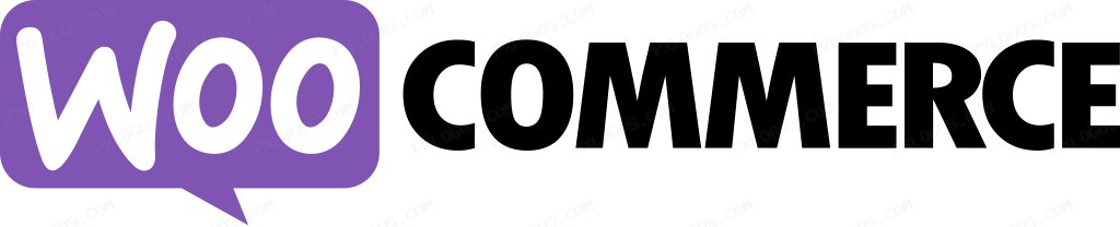 Woocommerce Wordmark Logo PNG with transparent background