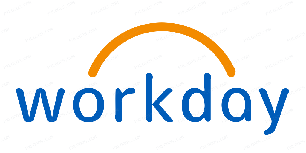 Workday Wordmark Logo PNG with transparent background