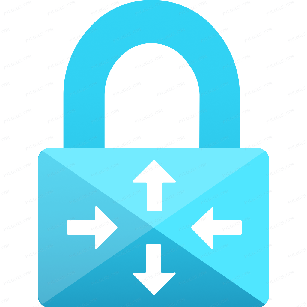 Azure Virtual Network Gateways Logo PNG with transparent background