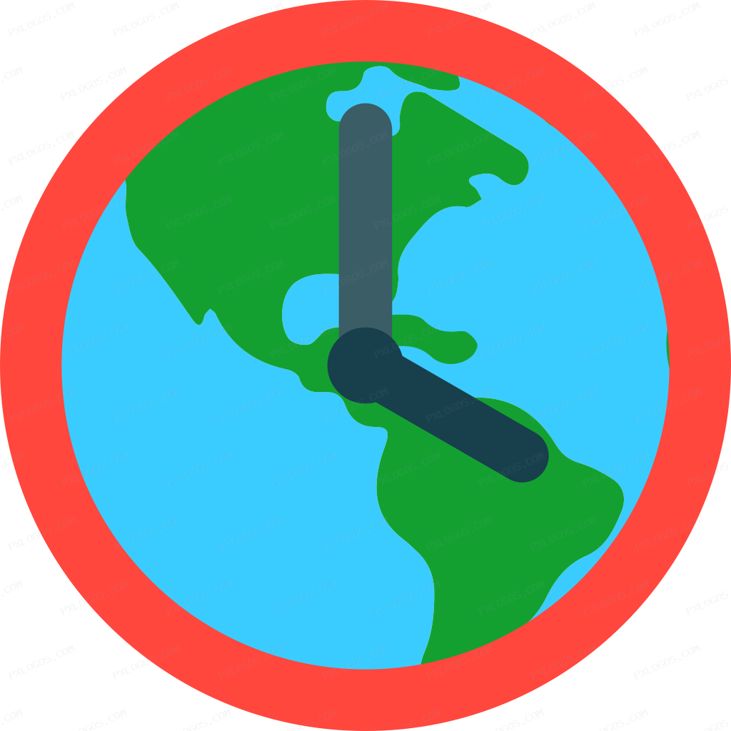 Worldclocktv Logo PNG with transparent background