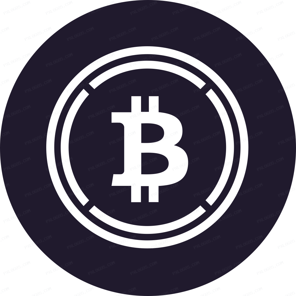 Wrapped Bitcoin Logo PNG with transparent background