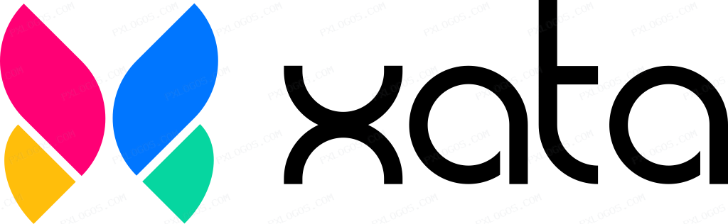 Xata Wordmark Logo PNG with transparent background