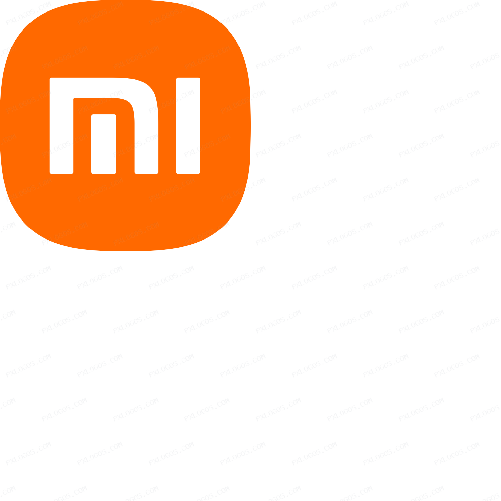 Xiaomi Global Logo PNG with transparent background