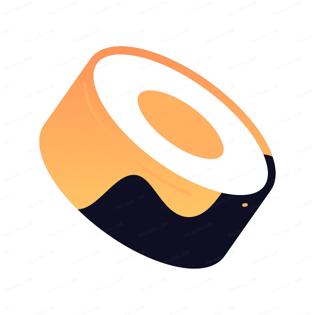 Xsushi Logo PNG with transparent background