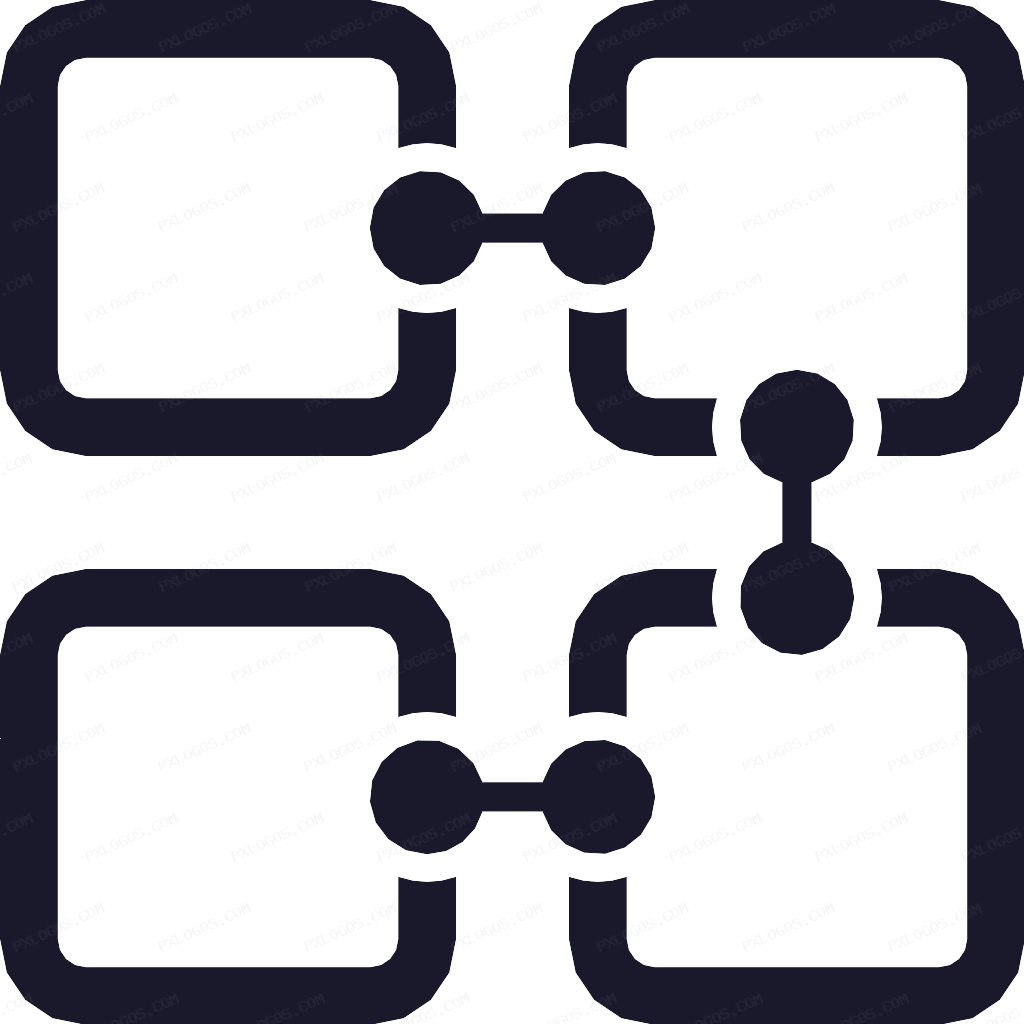 xyflow Logo PNG with transparent background