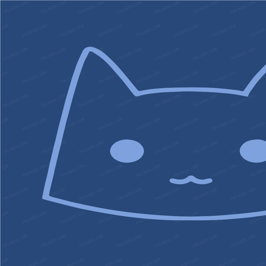 Yacd Blue Logo PNG with transparent background