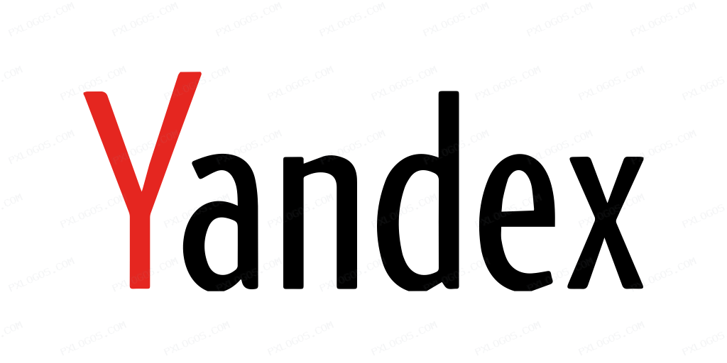 Yandex Wordmark Logo PNG with transparent background