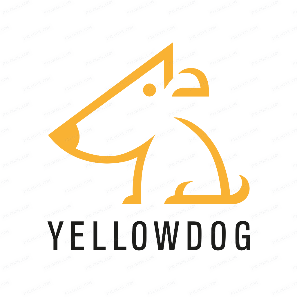 Yellowdog Logo PNG with transparent background