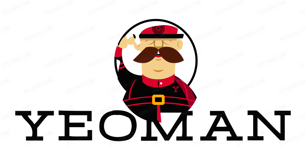 Yeoman Wordmark Logo PNG with transparent background