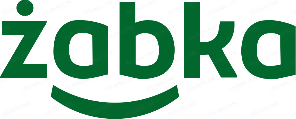 Zabka Logo PNG with transparent background