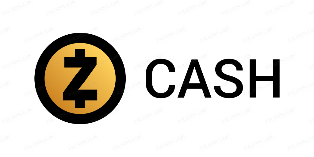 Zcash Wordmark Logo PNG with transparent background