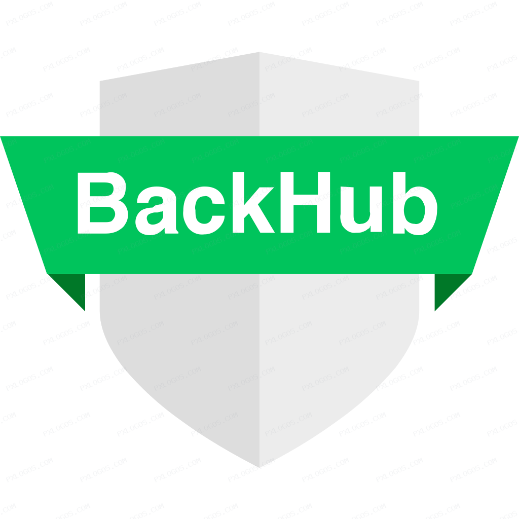 Backhubco Logo PNG with transparent background