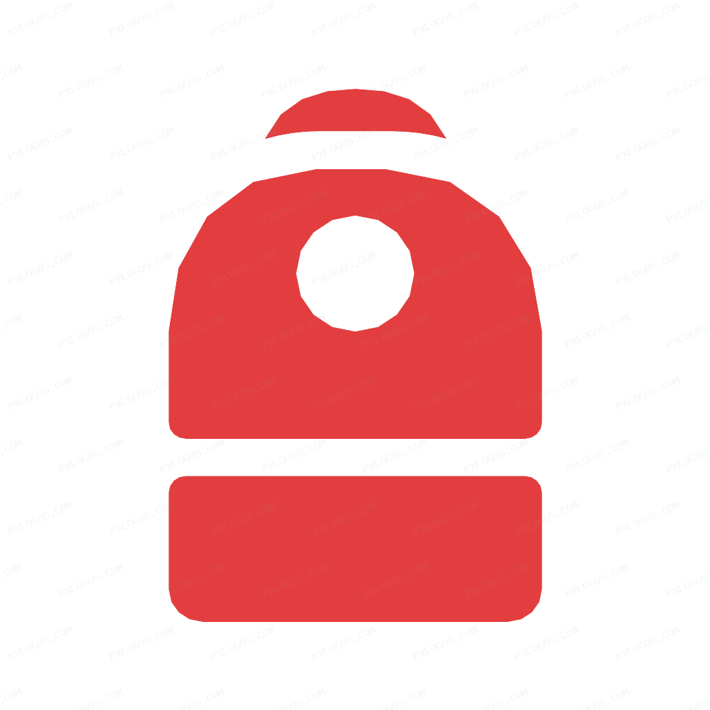 Backpack Logo PNG with transparent background