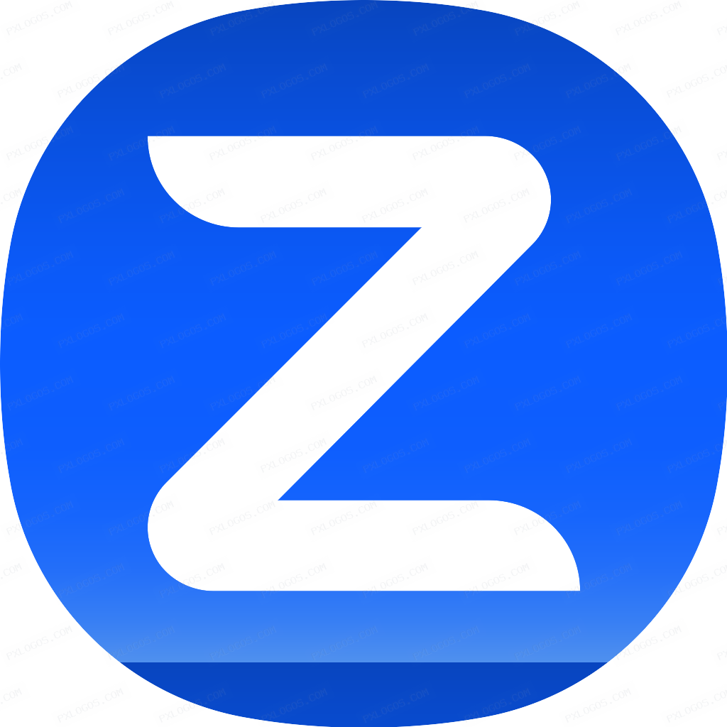 Zoom Logo PNG with transparent background