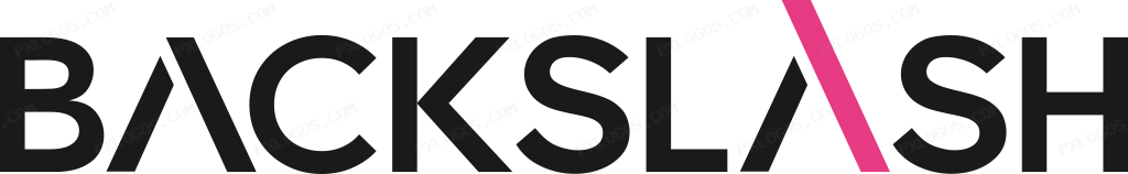 Backslash Logo PNG with transparent background