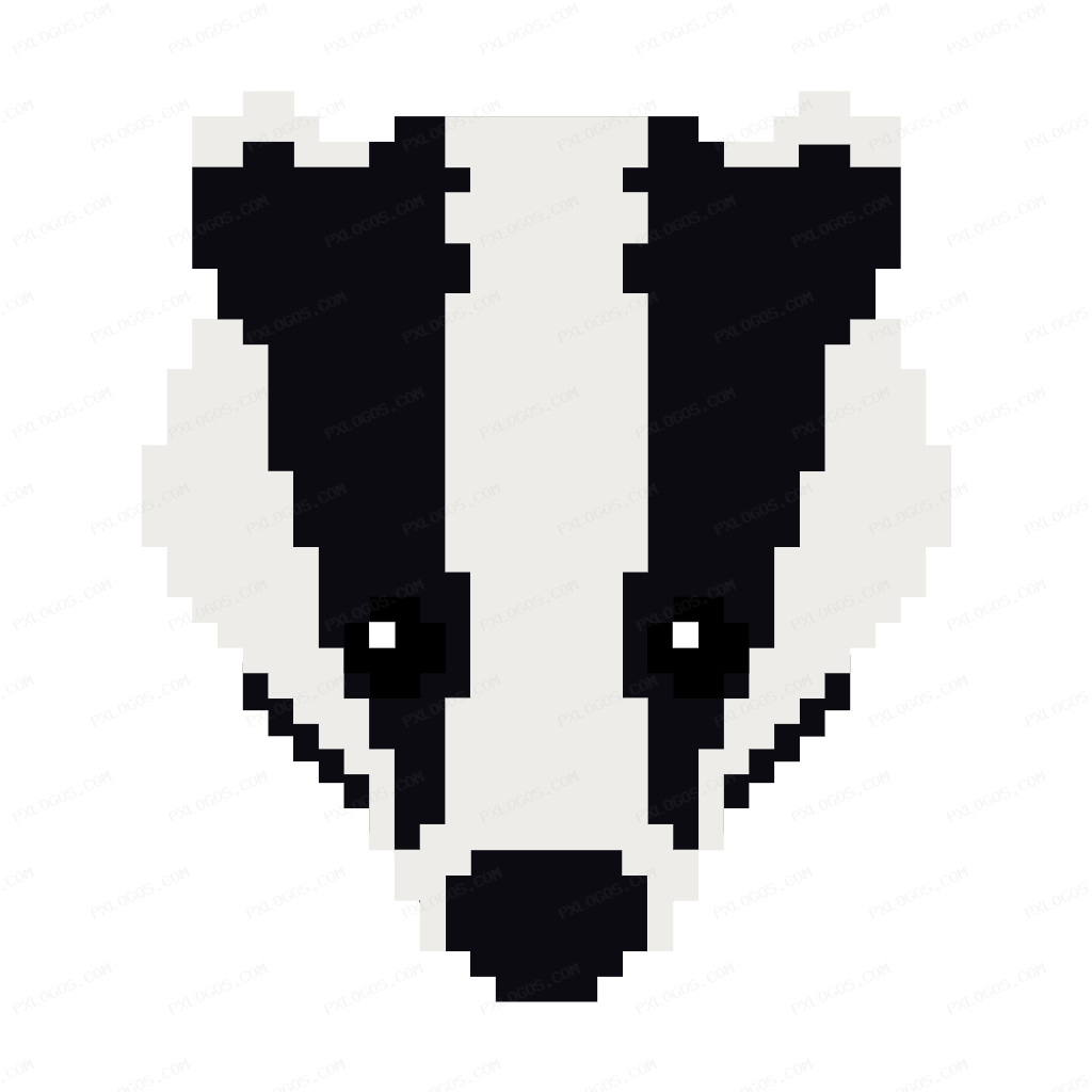 Badger Logo PNG with transparent background