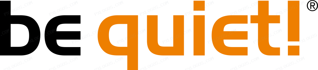 Be Quiet Logo PNG with transparent background