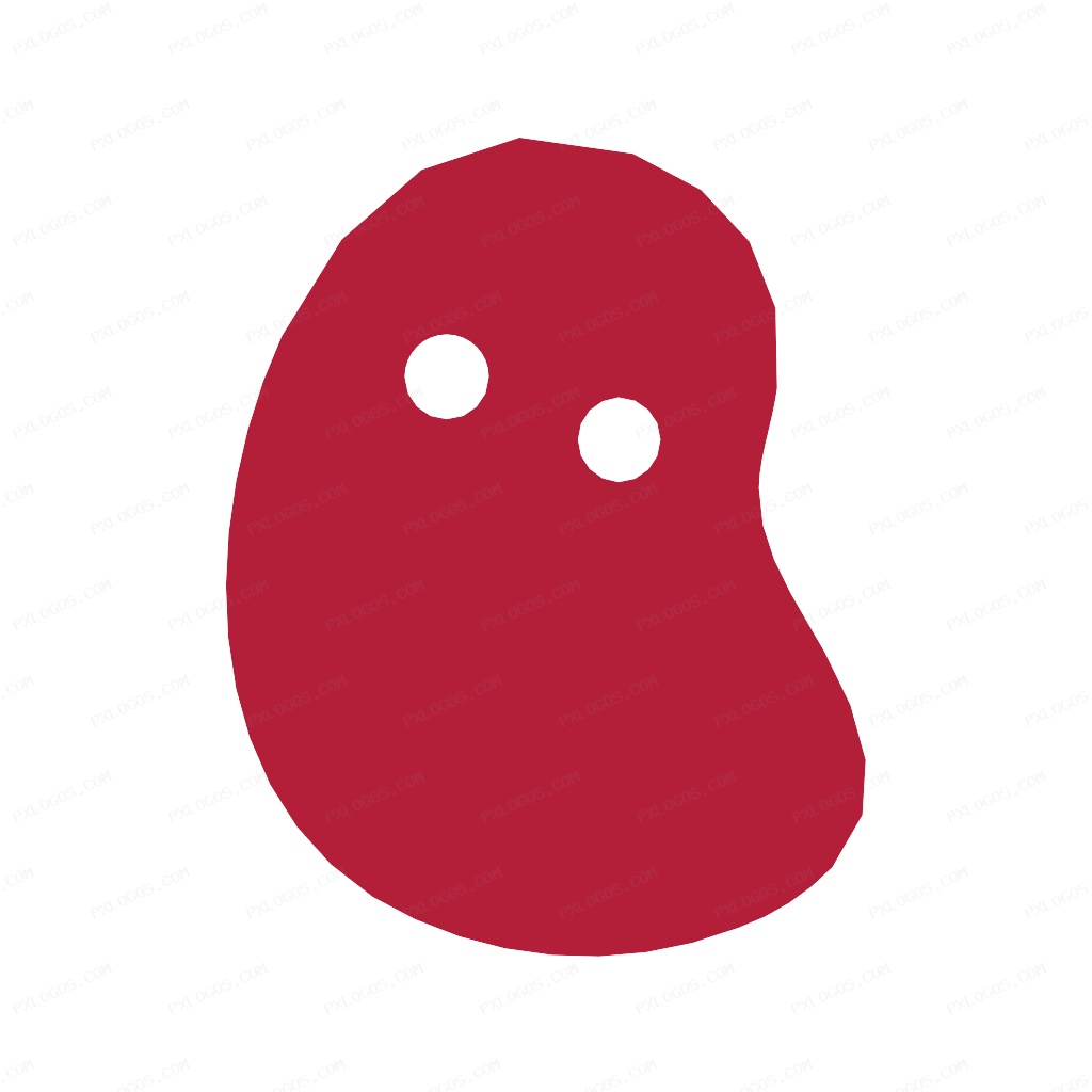 Bean Logo PNG with transparent background