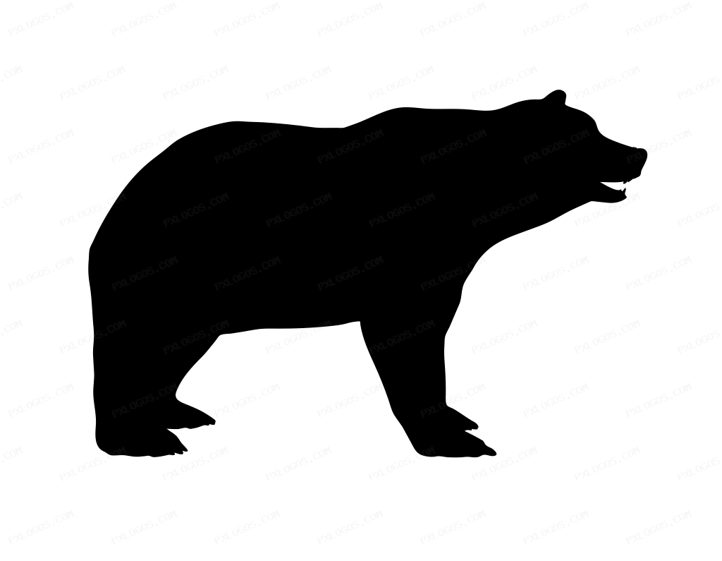 Bear Logo PNG with transparent background