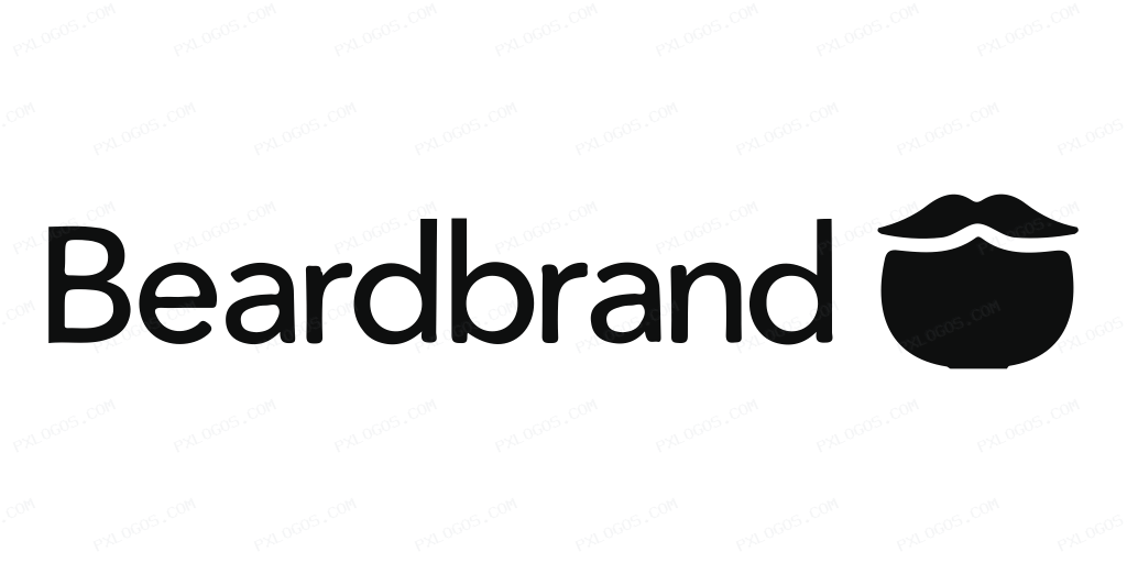 Beardbrand Wordmark Logo PNG with transparent background
