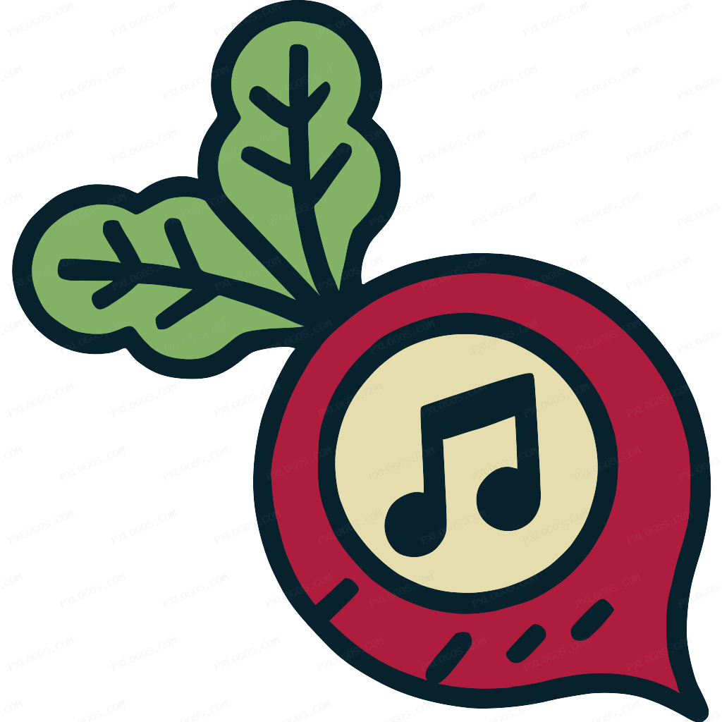Beets Flask Logo PNG with transparent background