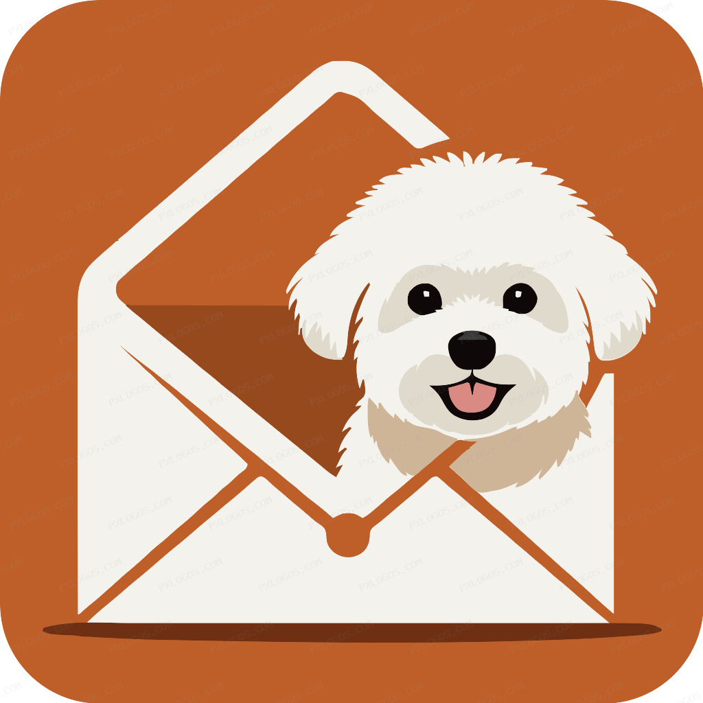 Bichon Logo PNG with transparent background