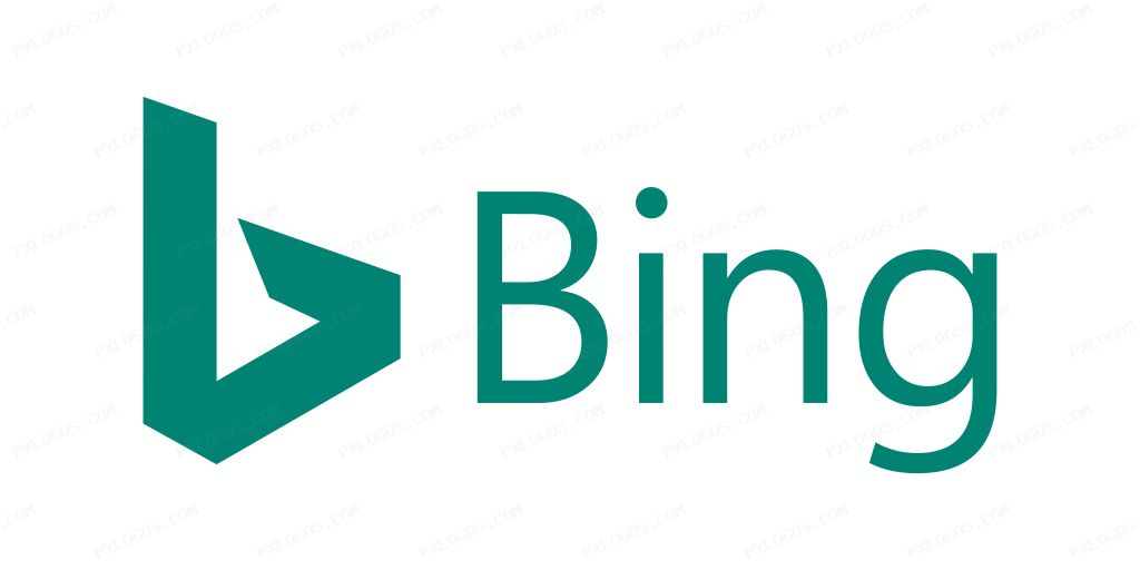 Bing Wordmark Logo PNG with transparent background