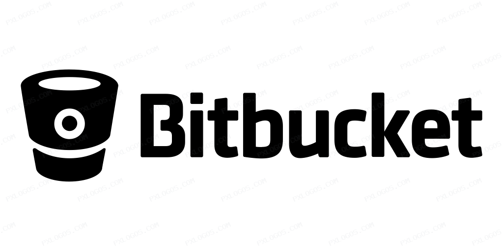 Bitbucket Wordmark Logo PNG with transparent background