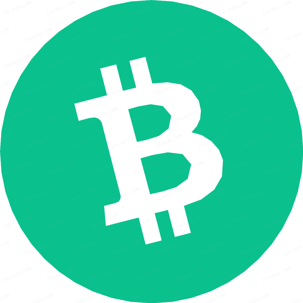 Bitcoin Cash Logo PNG with transparent background