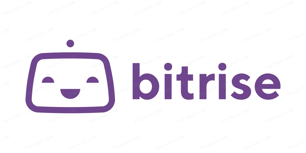 Bitriseio Wordmark Logo PNG with transparent background