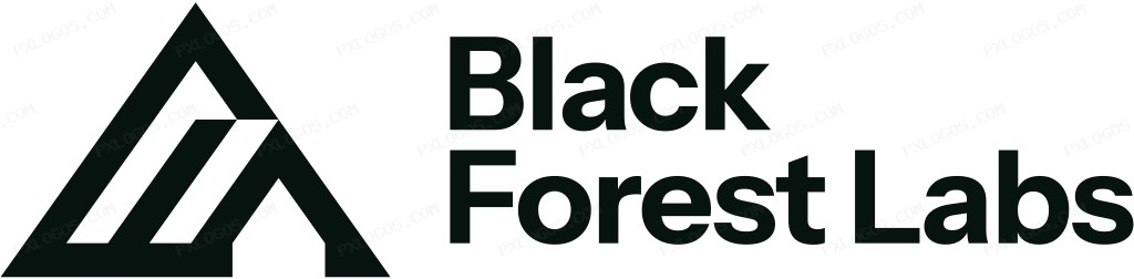 Black Forest Labs Wordmark Logo PNG with transparent background