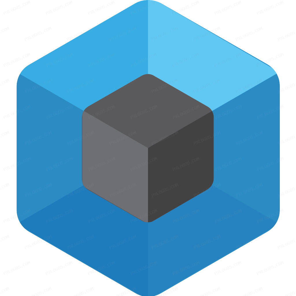 Blacksquareio Logo PNG with transparent background