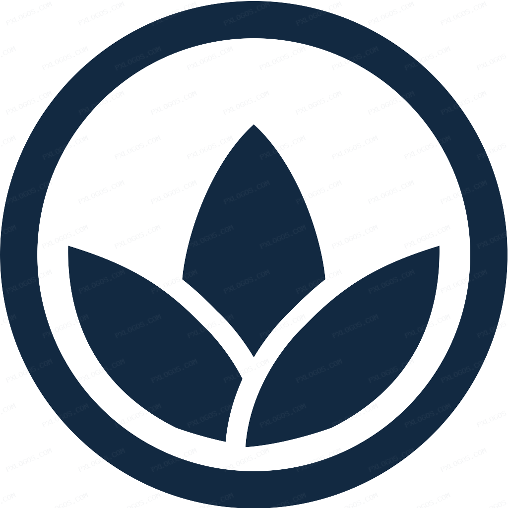 Blossom Logo PNG with transparent background