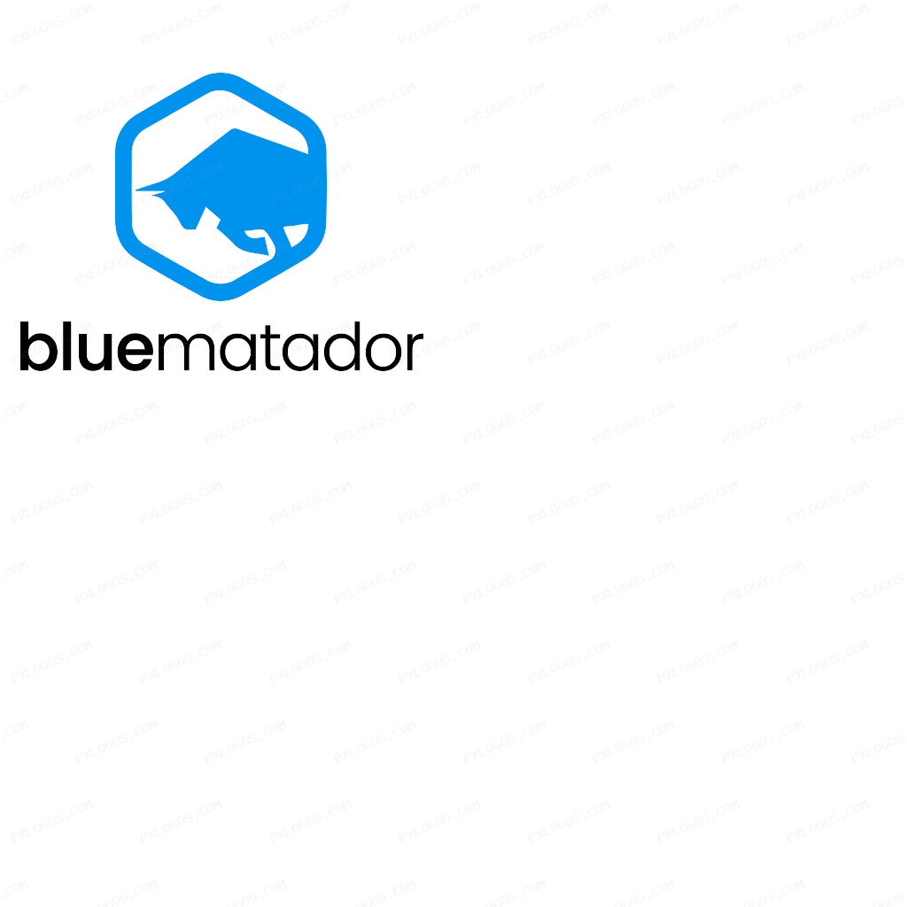 Blue Matador Logo PNG with transparent background