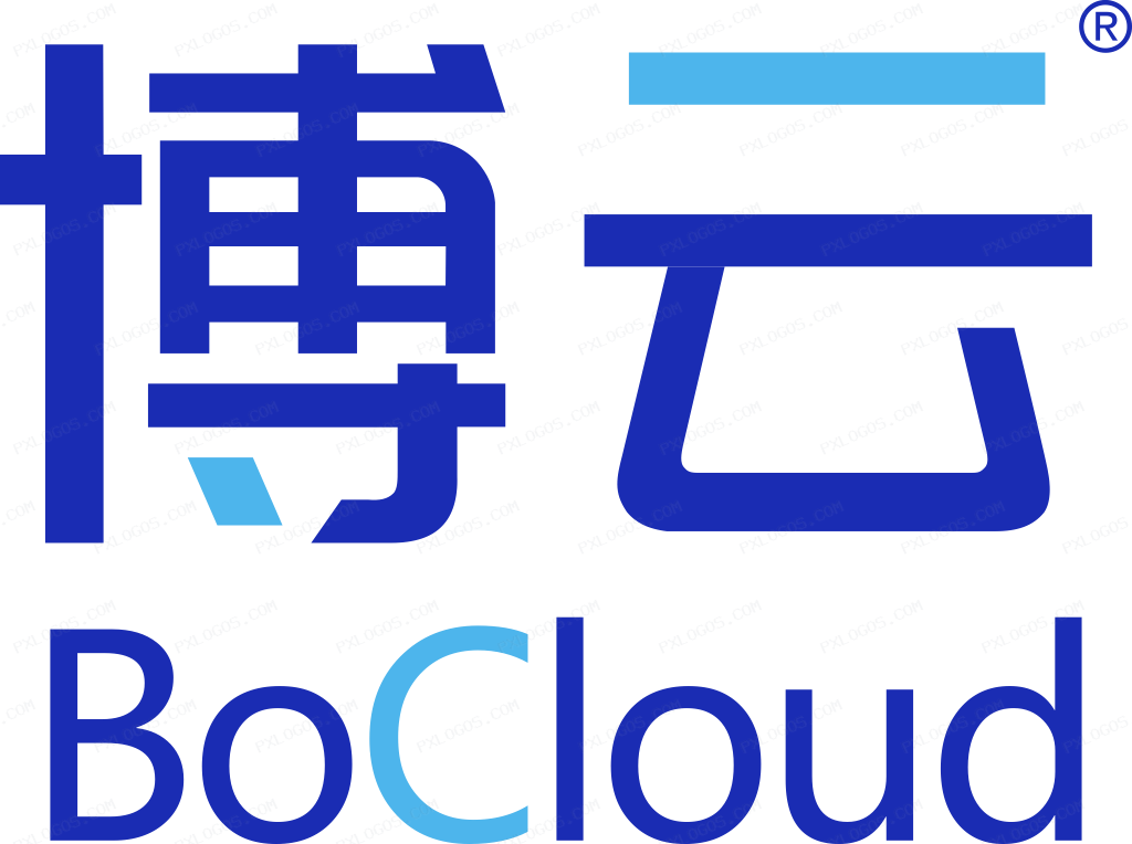 Bo Cloud Logo PNG with transparent background