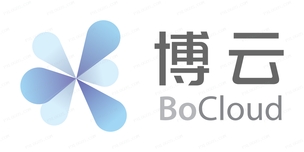 Bocloudcomcn Wordmark Logo PNG with transparent background